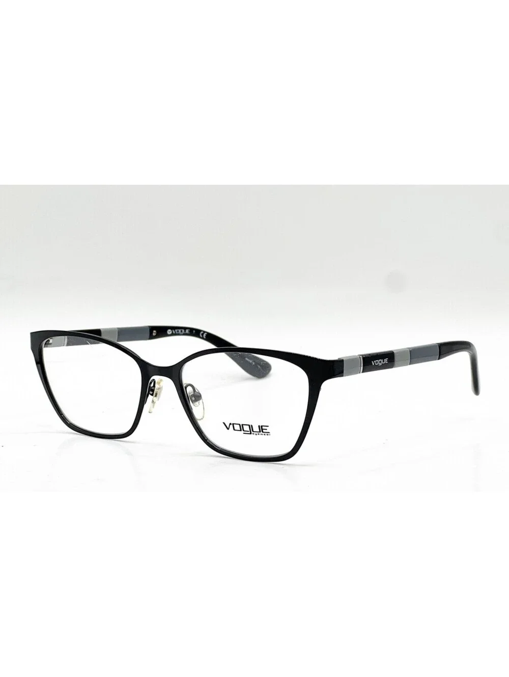 Vogue VO 3975 352 Black Rectangle Authentic Eyeglass Frames 54-17